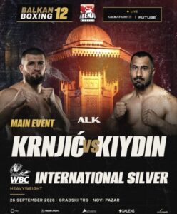 Balkan Boxing 12: Krnjić vs. Kijdin — kompletan fight card
